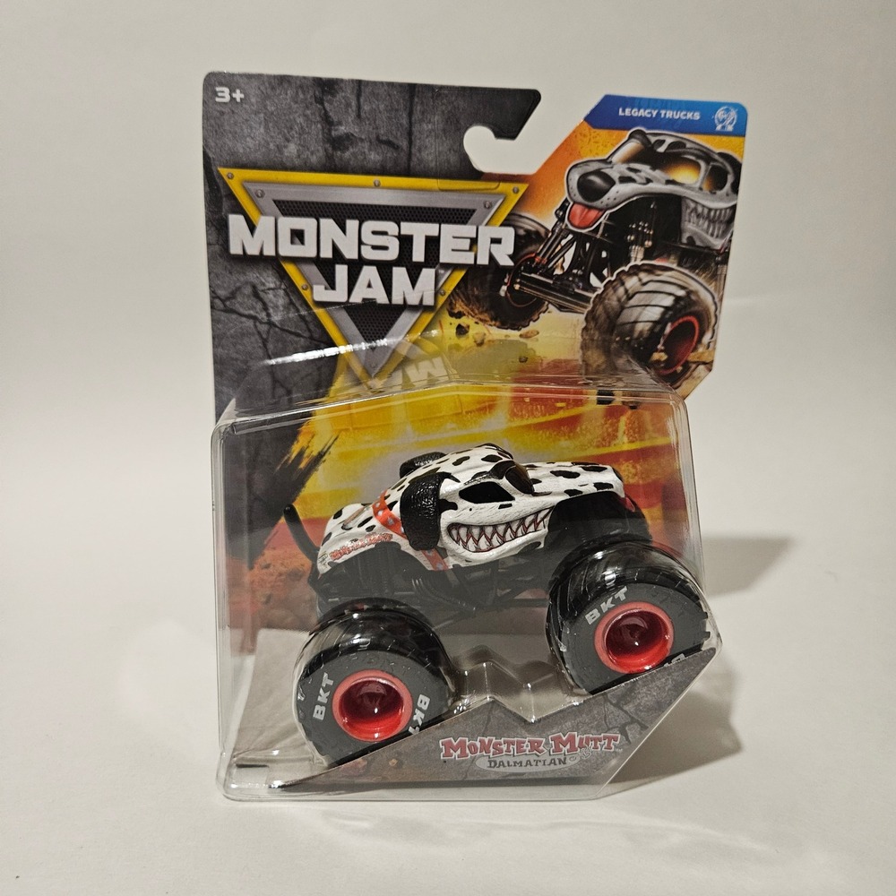Monster Jam Monster Mutt Dalmatian Legacy Trucks Series 45 1:64 Die-Cast Toy